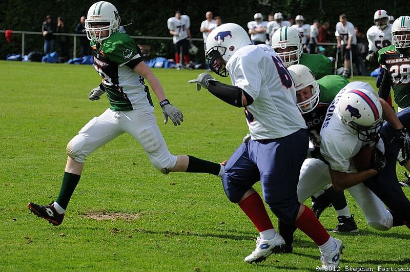 12.05.2012 Neuss Frogs vs. Kreis Heinsberg Bisons (28:6) 