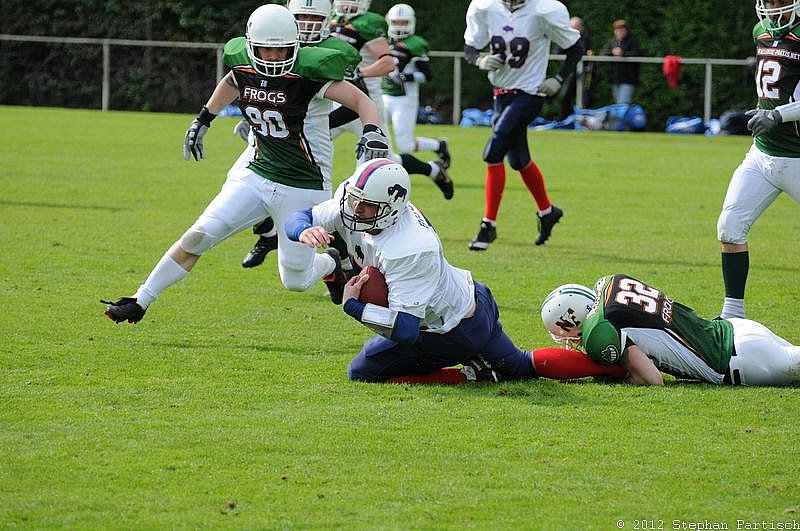 12.05.2012 Neuss Frogs vs. Kreis Heinsberg Bisons (28:6) 