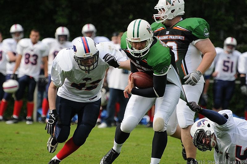 12.05.2012 Neuss Frogs vs. Kreis Heinsberg Bisons (28:6) 