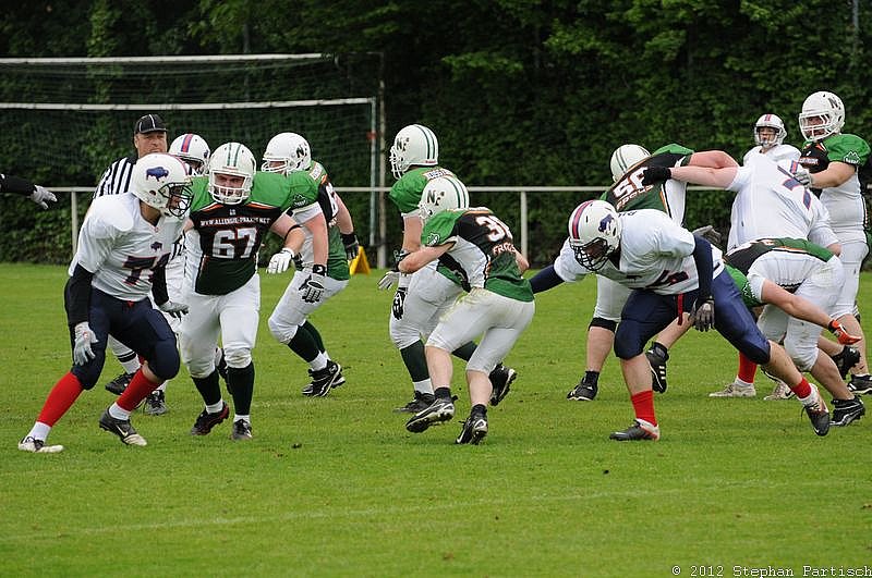 12.05.2012 Neuss Frogs vs. Kreis Heinsberg Bisons (28:6) 
