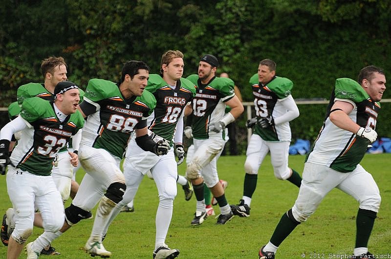 12.05.2012 Neuss Frogs vs. Kreis Heinsberg Bisons (28:6) 
