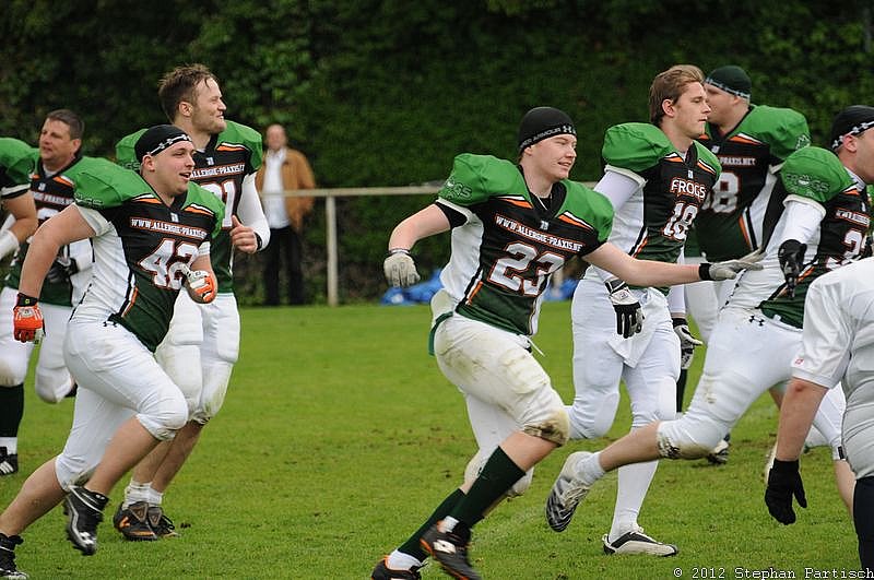 12.05.2012 Neuss Frogs vs. Kreis Heinsberg Bisons (28:6) 