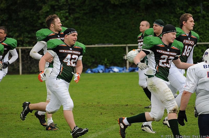 12.05.2012 Neuss Frogs vs. Kreis Heinsberg Bisons (28:6) 