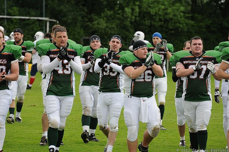 12.05.2012 Neuss Frogs vs. Kreis Heinsberg Bisons (28:6) 
