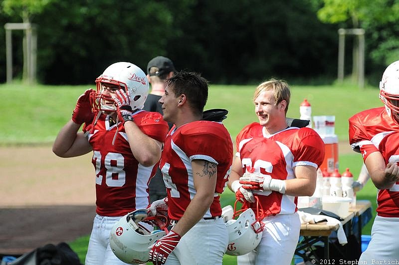 07.07.2012 Gelsenkirchen Devils vs. Köln Falcons II (23:10) 