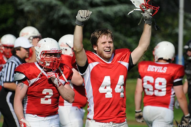 07.07.2012 Gelsenkirchen Devils vs. Köln Falcons II (23:10) 