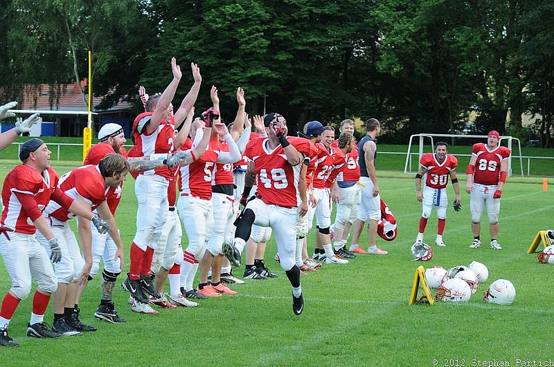 07.07.2012 Gelsenkirchen Devils vs. Köln Falcons II (23:10) 