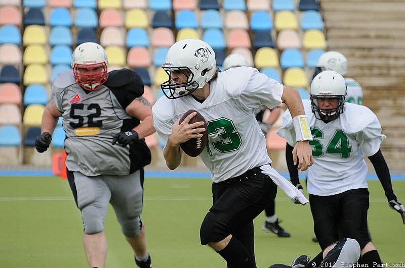 29.09.2012 Mönchengladbach Wolfpack vs. Mülheim Shamrocks (55:0) 
