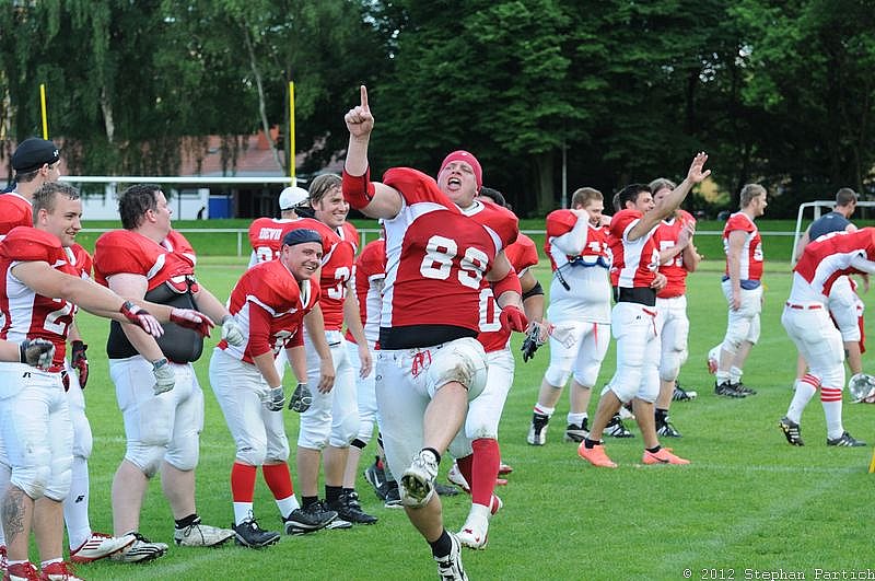 07.07.2012 Gelsenkirchen Devils vs. Köln Falcons II (23:10) 