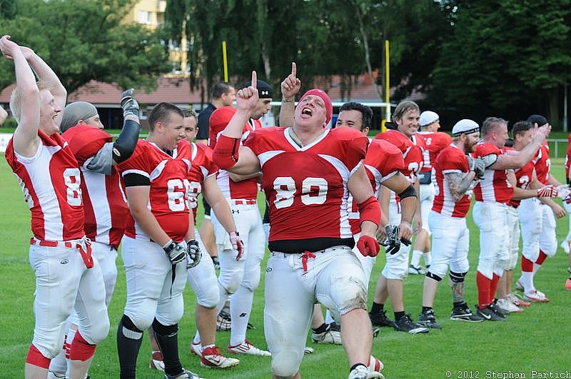 07.07.2012 Gelsenkirchen Devils vs. Köln Falcons II (23:10) 