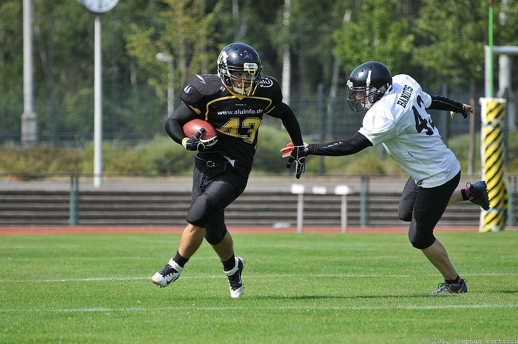 19.08.2012 Düsseldorf Bulldozer vs. Oberberg Bandits (8:10) 