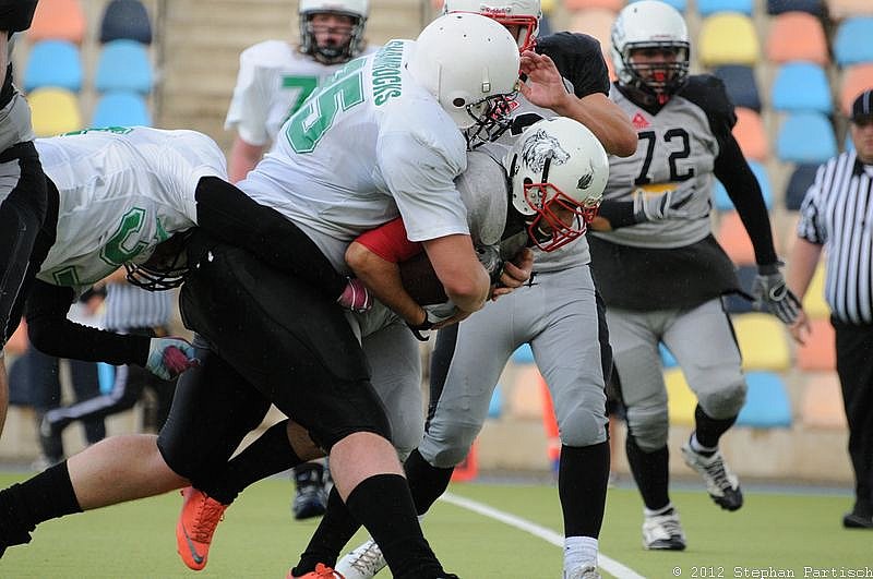29.09.2012 Mönchengladbach Wolfpack vs. Mülheim Shamrocks (55:0) 