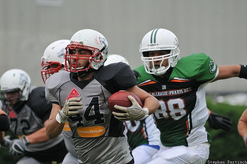 26.08.2012 Mönchengladbach Wolfpack vs. Neuss Frogs (19:0) 