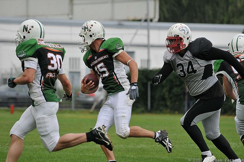 26.08.2012 Mönchengladbach Wolfpack vs. Neuss Frogs (19:0) 