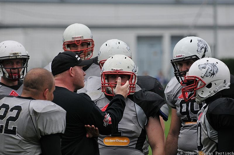 26.08.2012 Mönchengladbach Wolfpack vs. Neuss Frogs (19:0) 