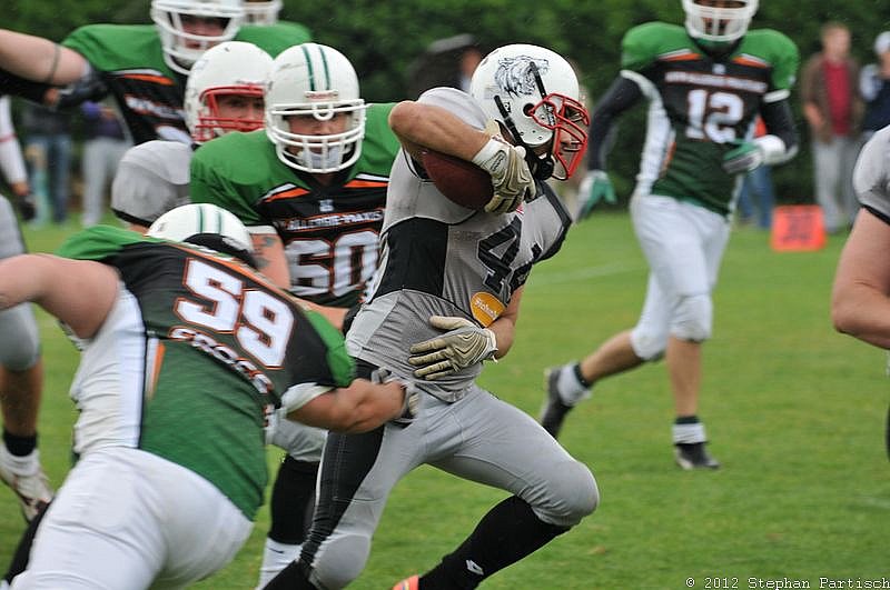 26.08.2012 Mönchengladbach Wolfpack vs. Neuss Frogs (19:0) 
