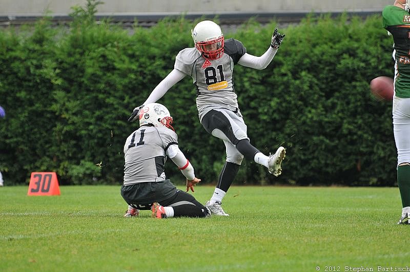 26.08.2012 Mönchengladbach Wolfpack vs. Neuss Frogs (19:0) 