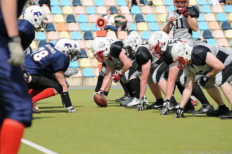 19.05.2012 Mönchengladbach Wolfpack vs. Kreis Heinsberg Bisons (40:2) 