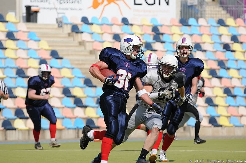 19.05.2012 Mönchengladbach Wolfpack vs. Kreis Heinsberg Bisons (40:2) 