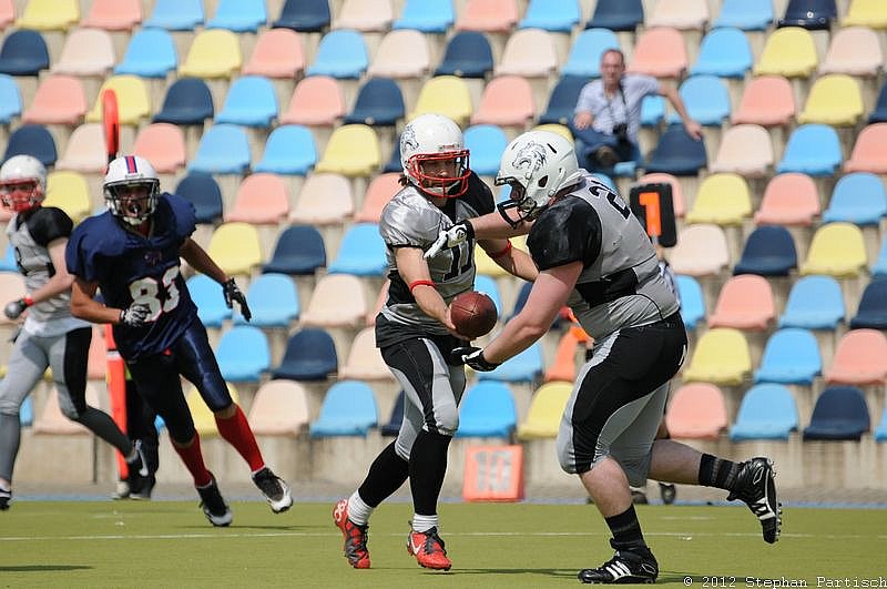 19.05.2012 Mönchengladbach Wolfpack vs. Kreis Heinsberg Bisons (40:2) 