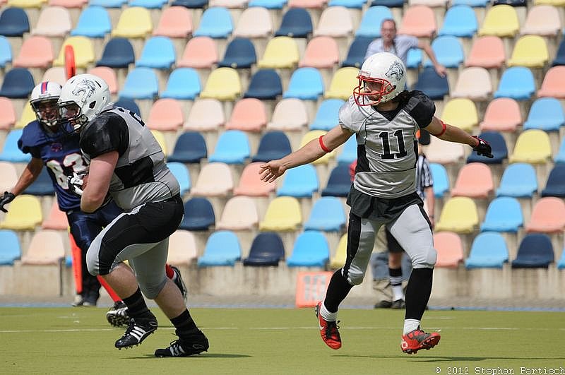 19.05.2012 Mönchengladbach Wolfpack vs. Kreis Heinsberg Bisons (40:2) 