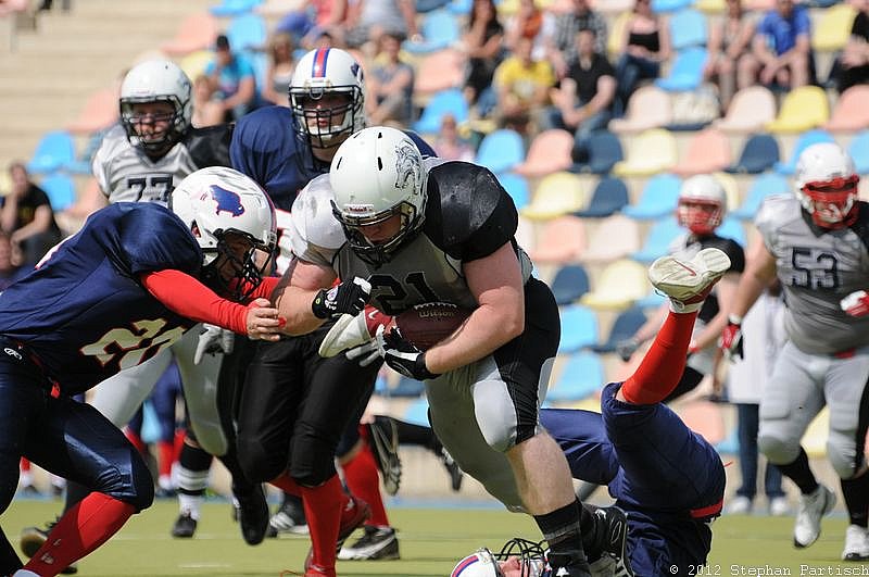 19.05.2012 Mönchengladbach Wolfpack vs. Kreis Heinsberg Bisons (40:2) 