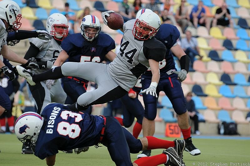 19.05.2012 Mönchengladbach Wolfpack vs. Kreis Heinsberg Bisons (40:2) 