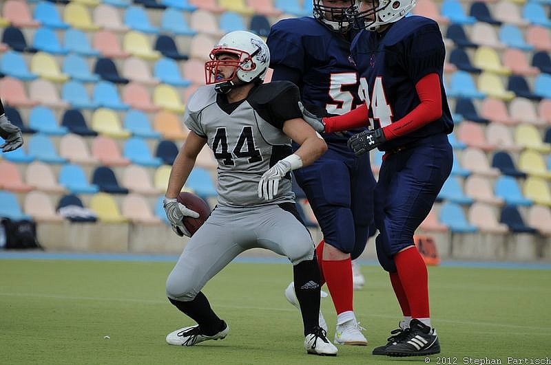 19.05.2012 Mönchengladbach Wolfpack vs. Kreis Heinsberg Bisons (40:2) 