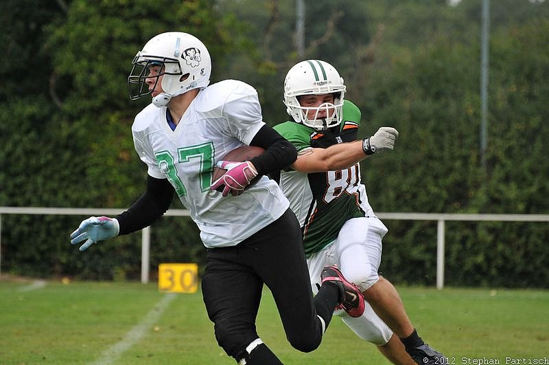 01.09.2012 Neuss Frogs vs. Mülheim Shamrocks (40:8) 