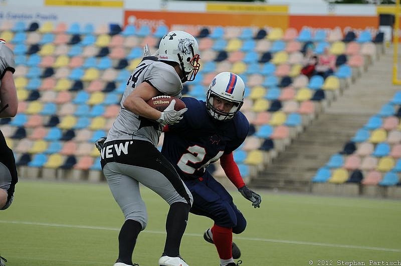 19.05.2012 Mönchengladbach Wolfpack vs. Kreis Heinsberg Bisons (40:2) 