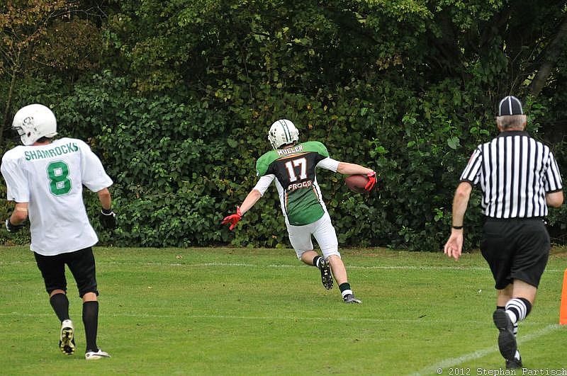 01.09.2012 Neuss Frogs vs. Mülheim Shamrocks (40:8) 