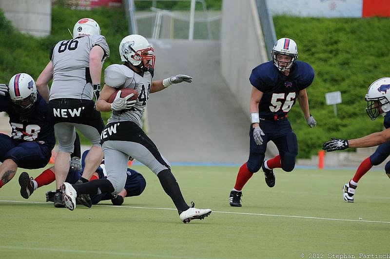 19.05.2012 Mönchengladbach Wolfpack vs. Kreis Heinsberg Bisons (40:2) 