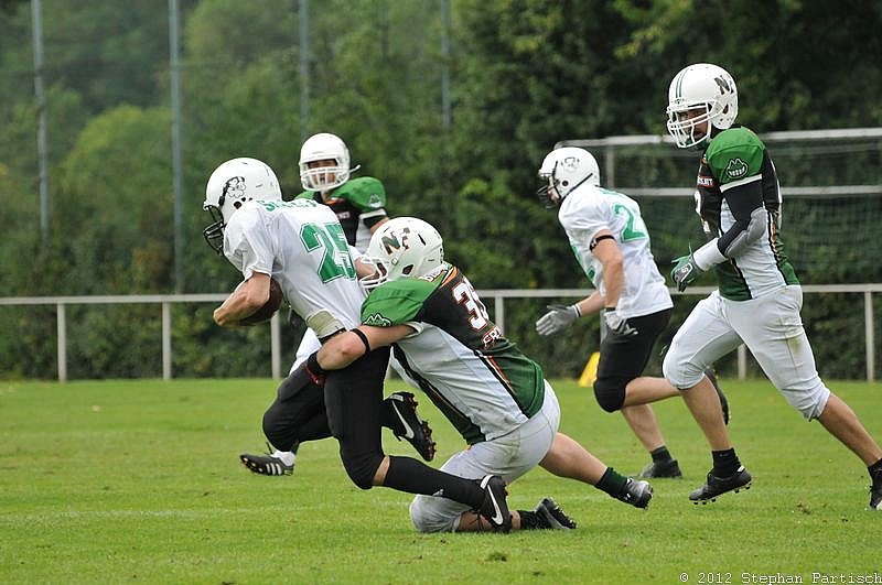01.09.2012 Neuss Frogs vs. Mülheim Shamrocks (40:8) 