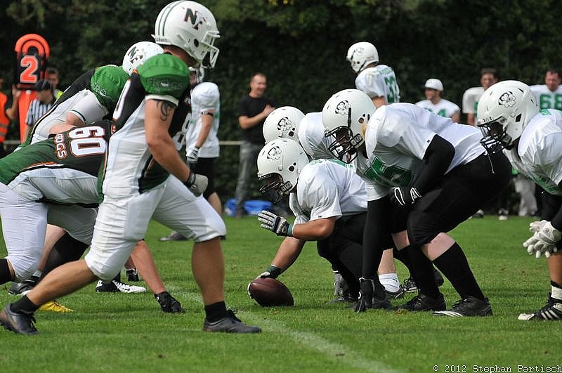 01.09.2012 Neuss Frogs vs. Mülheim Shamrocks (40:8) 