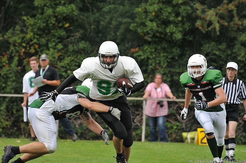 01.09.2012 Neuss Frogs vs. Mülheim Shamrocks (40:8) 
