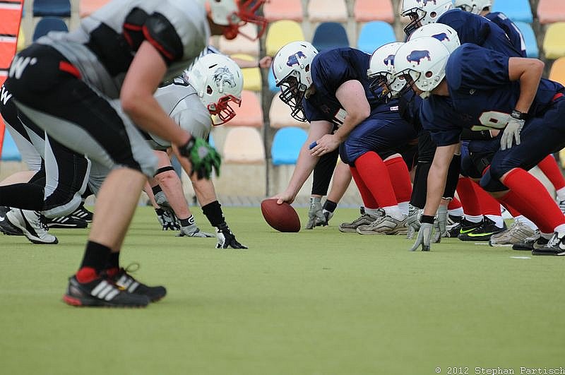 19.05.2012 Mönchengladbach Wolfpack vs. Kreis Heinsberg Bisons (40:2) 