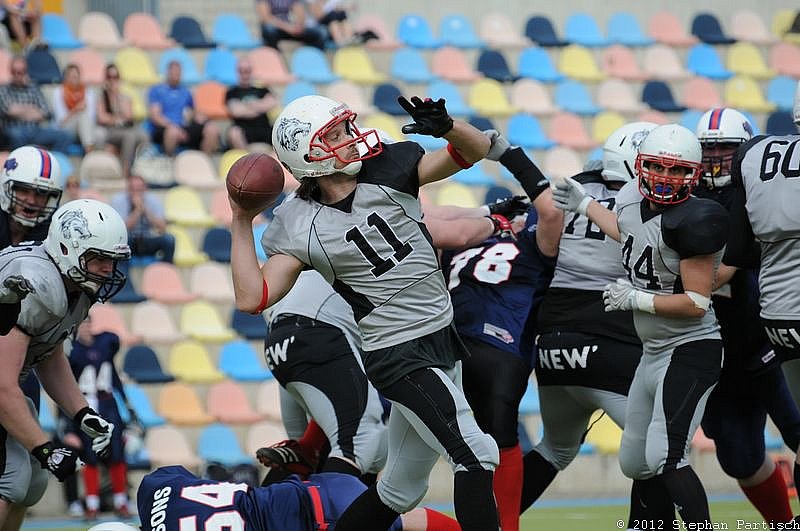 19.05.2012 Mönchengladbach Wolfpack vs. Kreis Heinsberg Bisons (40:2) 