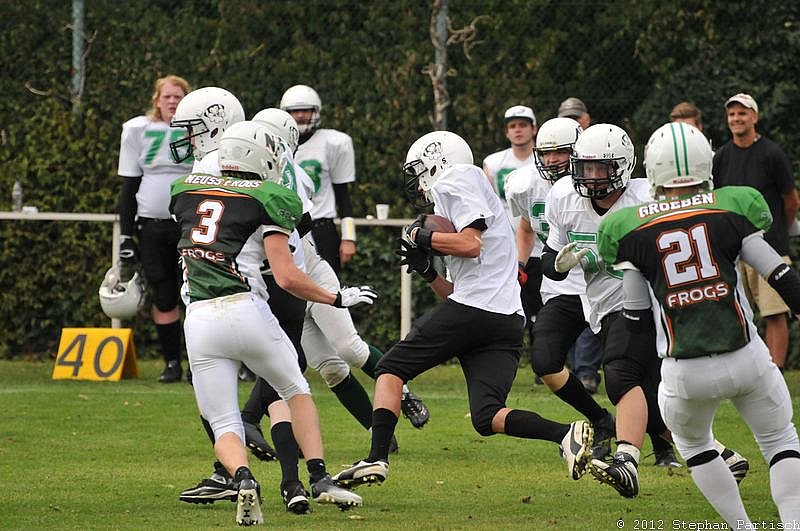 01.09.2012 Neuss Frogs vs. Mülheim Shamrocks (40:8) 