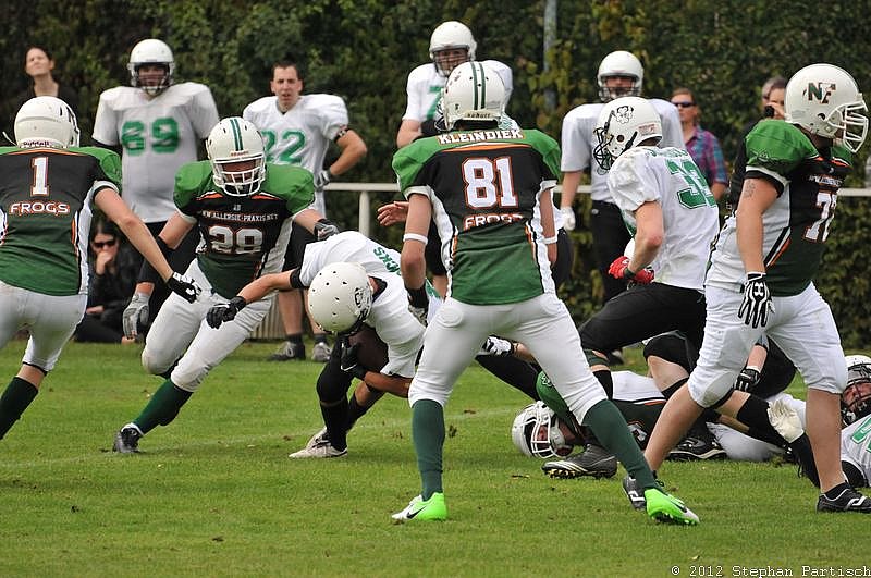 01.09.2012 Neuss Frogs vs. Mülheim Shamrocks (40:8) 