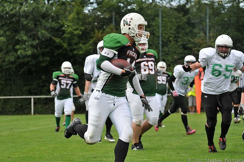 01.09.2012 Neuss Frogs vs. Mülheim Shamrocks (40:8) 