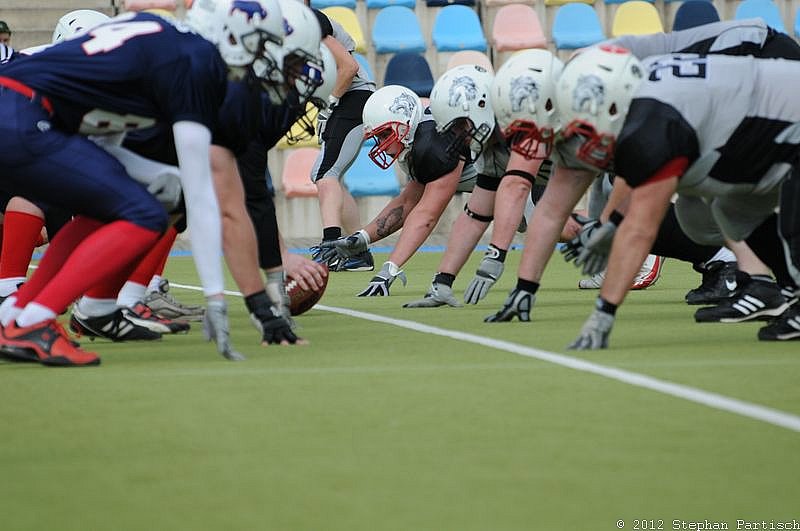 19.05.2012 Mönchengladbach Wolfpack vs. Kreis Heinsberg Bisons (40:2) 