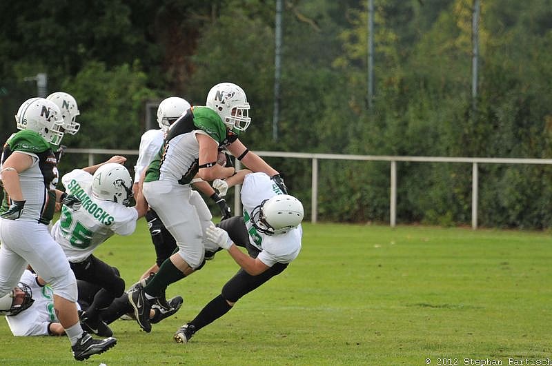 01.09.2012 Neuss Frogs vs. Mülheim Shamrocks (40:8) 