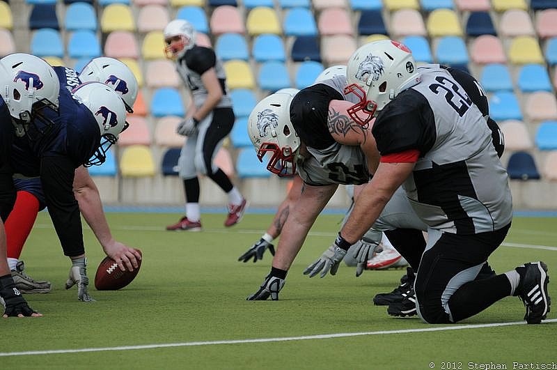 19.05.2012 Mönchengladbach Wolfpack vs. Kreis Heinsberg Bisons (40:2) 