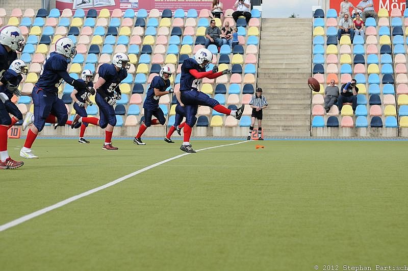 19.05.2012 Mönchengladbach Wolfpack vs. Kreis Heinsberg Bisons (40:2) 