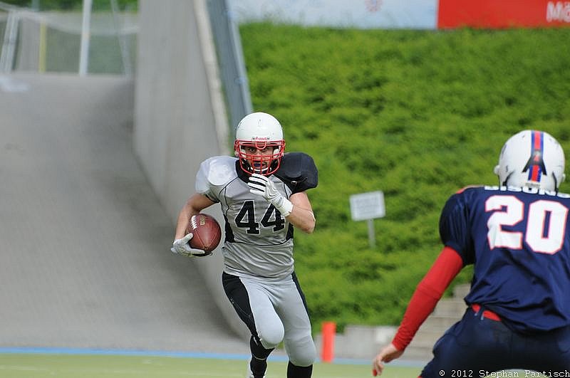 19.05.2012 Mönchengladbach Wolfpack vs. Kreis Heinsberg Bisons (40:2) 