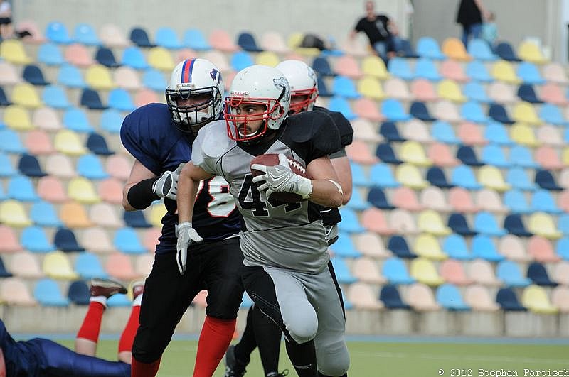 19.05.2012 Mönchengladbach Wolfpack vs. Kreis Heinsberg Bisons (40:2) 