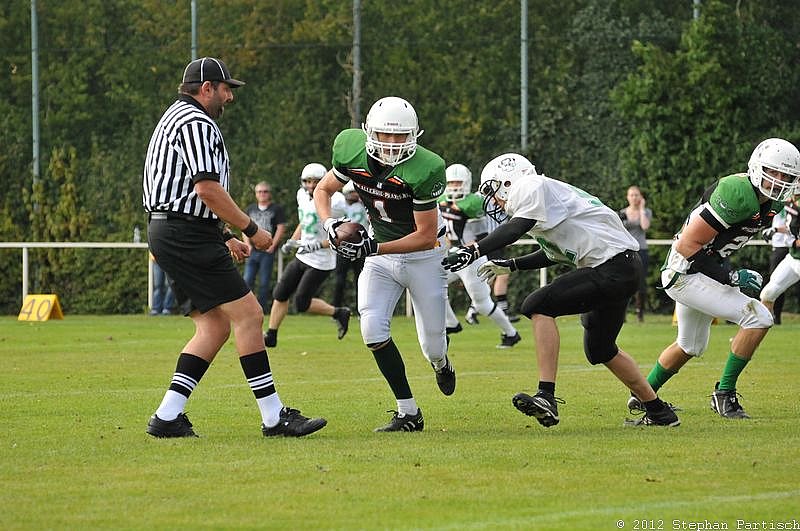 01.09.2012 Neuss Frogs vs. Mülheim Shamrocks (40:8) 