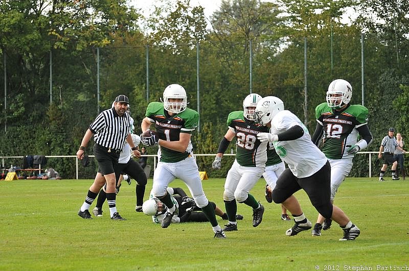 01.09.2012 Neuss Frogs vs. Mülheim Shamrocks (40:8) 