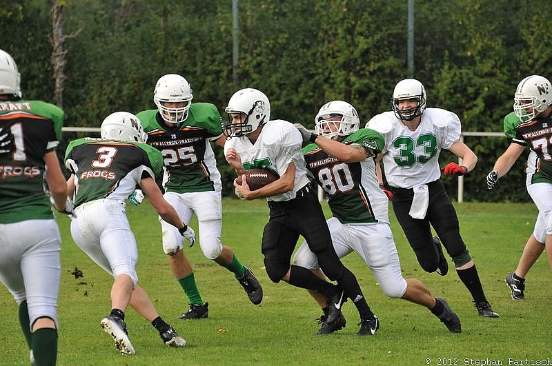 01.09.2012 Neuss Frogs vs. Mülheim Shamrocks (40:8) 