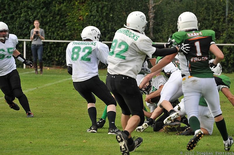 01.09.2012 Neuss Frogs vs. Mülheim Shamrocks (40:8) 